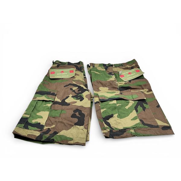 Parklands Duty BDU Shorts, Size: Extra-Small X 2 Qty