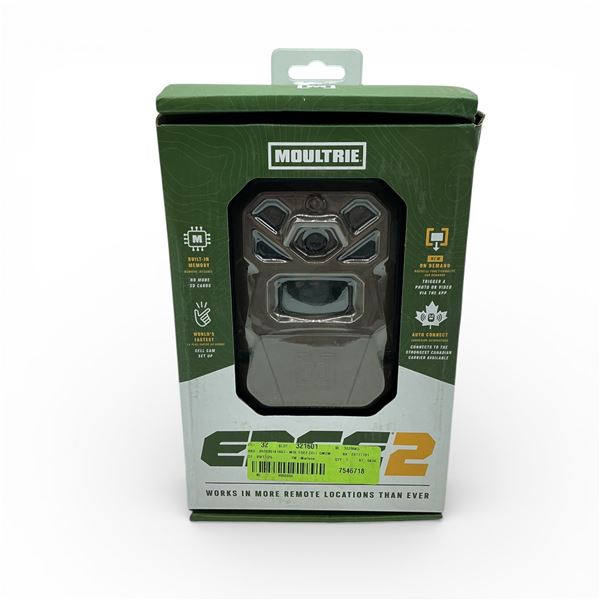 Moultrie Edge 2 Cellular Trail Camera, 36 MP Video and Picture, Untested