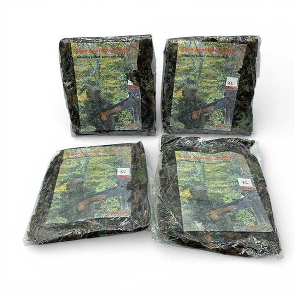 Tree Leaf Camo Suit, Size: Extra-Large X 4 Qty
