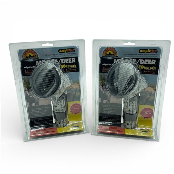 Cass Creek AmpliFire Moose/ Deer Handheld Game Call with Built-in Speaker X 2 Qty
