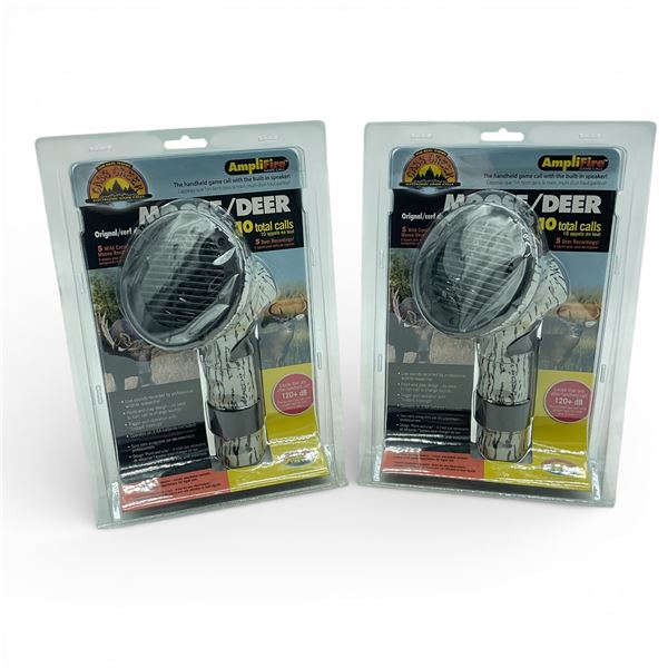 Cass Creek AmpliFire Moose/ Deer Handheld Game Call with Built-in Speaker X 2 Qty