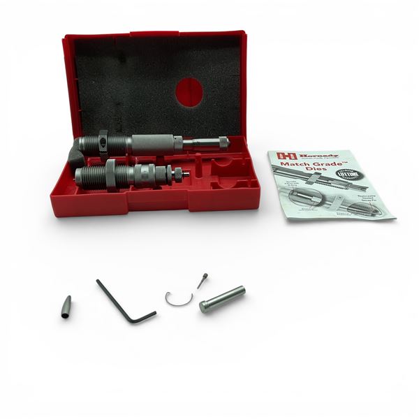 Hornady Match Grade 6mm BR 2-Die Set, *Bushing not Included*