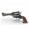 Image 2 : Ruger New Model Blackhawk Single Action Revolver .45 Long Colt 4.5" Barrel Wood Grips, Restricted