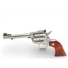 Image 2 : Ruger Model Single-Ten Single Action Revolver .22LR 5.5" Barrel Stainless W/ Wood Grips, Restricted