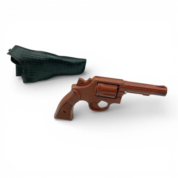 ASP Dummy/ Training Gun and Ted Bourdon Leather Belt Holster