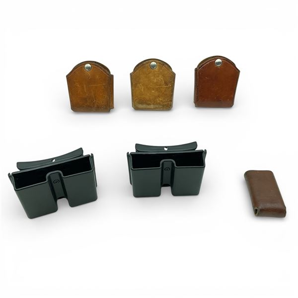 Assorted Pistol Magazine Belt Holsters X 6 Qty