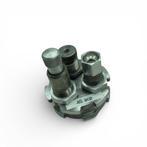 45 ACP 3 Die Set with Turret