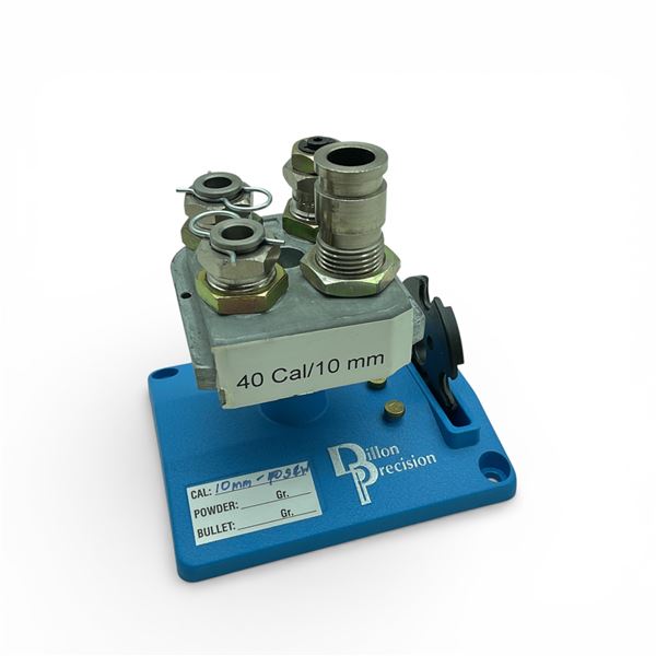 Dillon Precision 40 Cal/ 10mm Dies with Stand