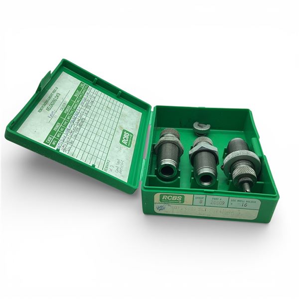 RCBS 45 ACP Die X 1 Qty and RCBS 9mm Dies X 2 Qty and #6 Shell Holder