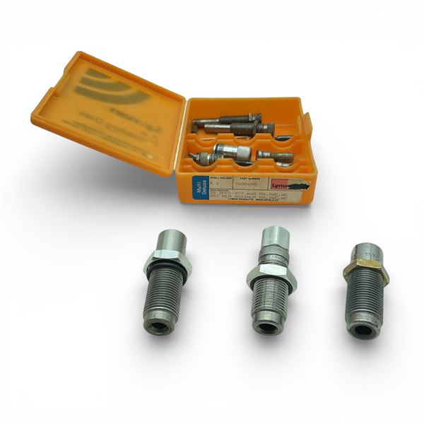 Assorted 38 Special Dies X 2 Qty, .357 Die X 1 Qty, and Miscellaneous Reloading Die Parts