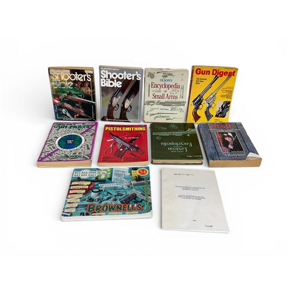 Assorted Shooting and Firearm Books