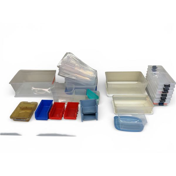 Assorted Storage Bins
