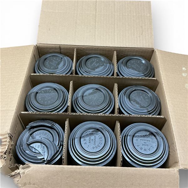 Lawry Trap and Skeet Targets, Black, 135 Pieces