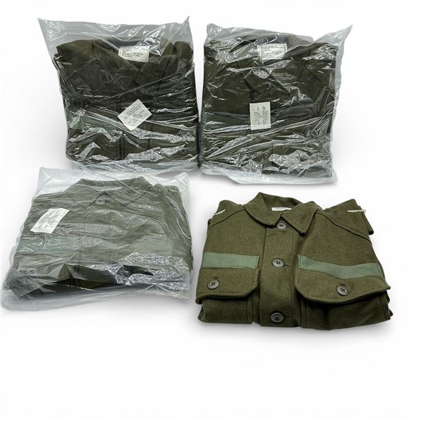 Cold Weather Wool/ Nylon Field Shirt, Size: Small X 4 Qty