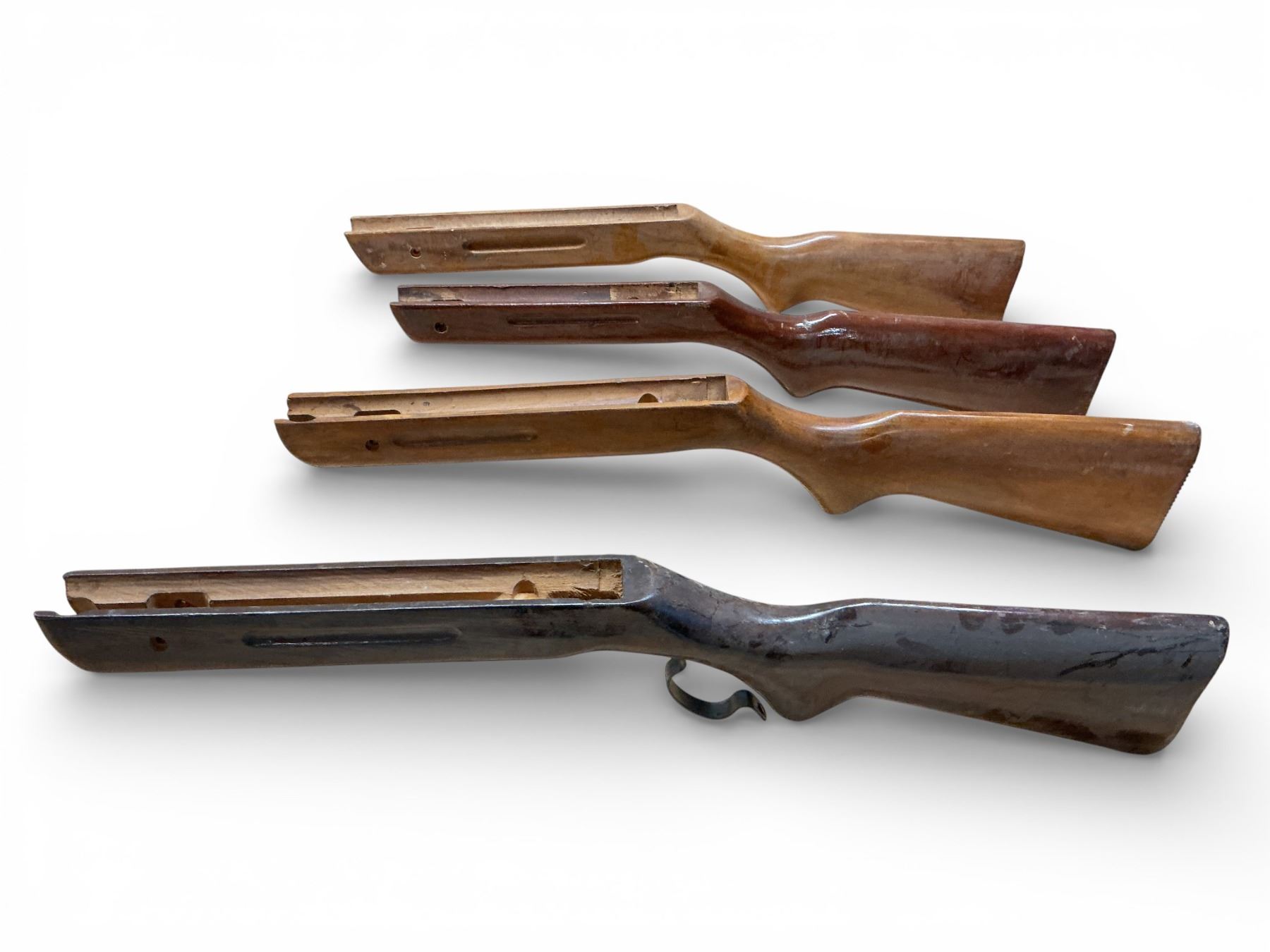 Assorted Wooden Stocks X 4 Qty