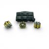 Image 1 : Safariland Revolver Loader X 3 with Belt Holster and 45 Auto Reloaded Ammunition