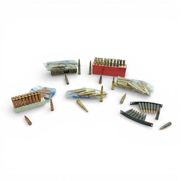 Assorted Rifle Ammunition, Approx 118 Rounds