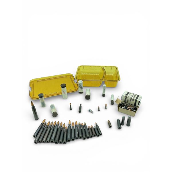Assorted Rifle and Shotgun Dummy Rounds, Includes 303 Brit, 270 Win, 12 Ga