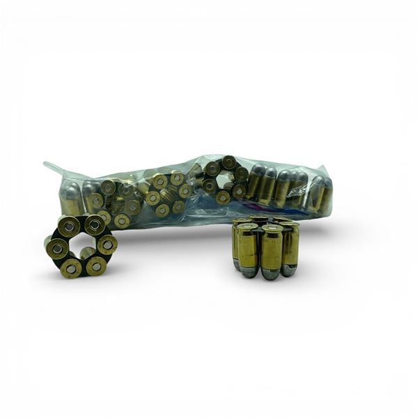 Assorted Reloaded 45 ACP Ammunition on Moon Clips, Approx 60 Rounds