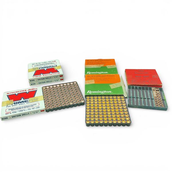 Assorted 209 Primers, Approx 519 Qty