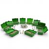 Image 1 : Assorted Reloaded 9 mm Ammunition and Cases, Approx 550 Rounds