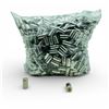 Image 1 : Cleaned 9 mm Nickel Cases, Approx 12 Lbs