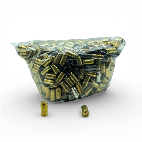 Cleaned 40 S & W Brass and Nickel Cases, Approx 7 Lbs