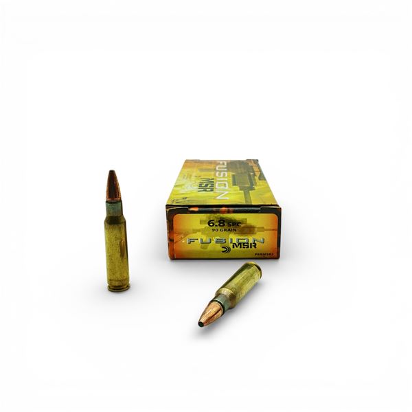 Federal Fusion MSR 6.8 SPC, 90 Grain Ammunition, 20 Rounds