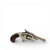 Image 1 : Hopkins & Allen SA Blue Jacket No2 Revolver .22 Short 2.5" Barrel Nickel Wood Grip, Prohibited