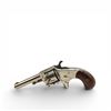 Image 2 : Hopkins & Allen SA Blue Jacket No2 Revolver .22 Short 2.5" Barrel Nickel Wood Grip, Prohibited