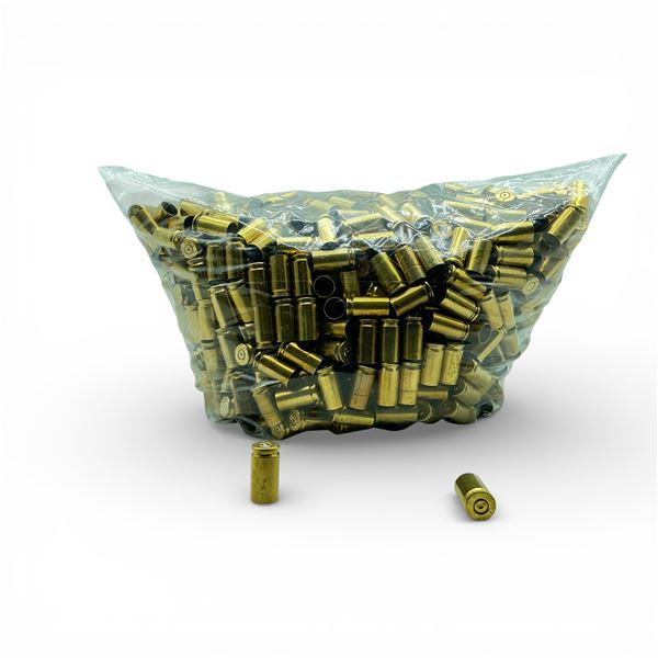 Cleaned 9 mm Brass Cases, Approx 8 Lbs