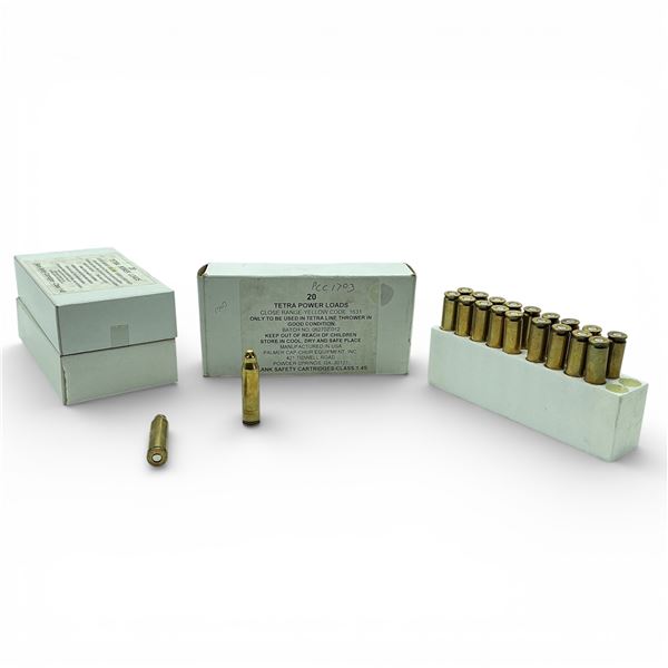 Tetra Yellow Low Power Blank Loads in 7.62 X 51/ 308, 60 Rounds