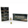 Image 1 : CCI Blazer Brass 9 mm 115 Grain FMJ Ammunition, 250 Rounds