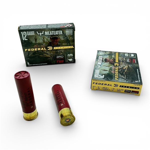 Federal Premium 12 Ga, 3-1/2", 2 oz, 5-6-7 Shot 3rd Degree TSS Ammunition, 10 Rounds
