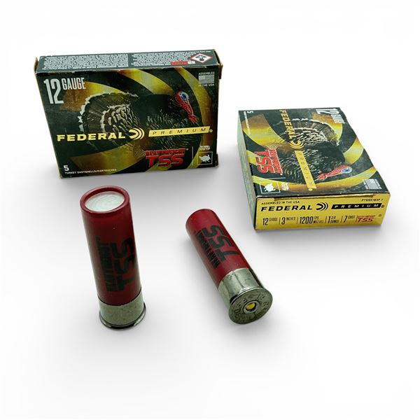 Federal Premium 12 Ga, 3", 1-3/4 oz, #7 Shot Heavy Weight TSS Ammunition, 10 Rounds