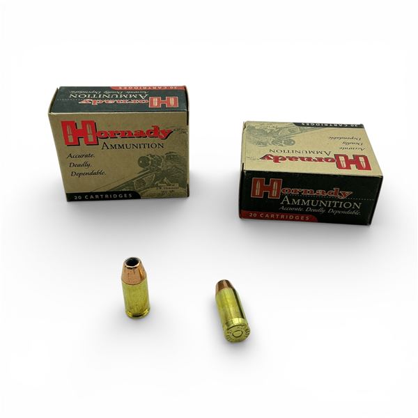 Hornady Custom 45 Auto+P, 230 Grain XTP Ammunition, 40 Rounds