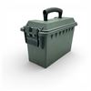 Image 1 : Plastic Ammo Can, 11" x 5" x 7"