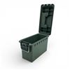 Image 2 : Plastic Ammo Can, 11" x 5" x 7"