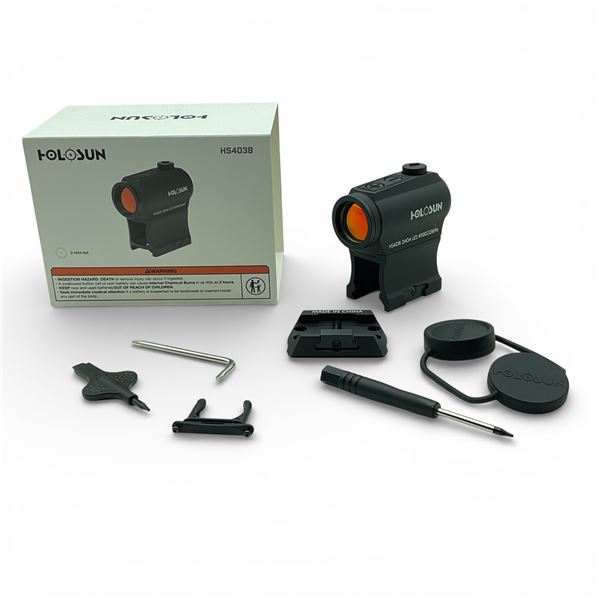 Holosun HS403B Red Dot Sight, 2 MOA Dot