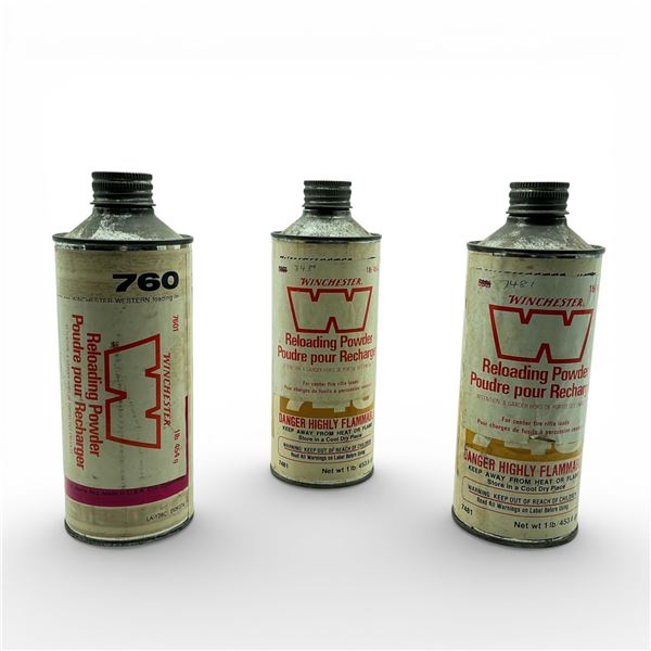 Winchester Reloading Powder for Rifle, Approx 3 Lbs