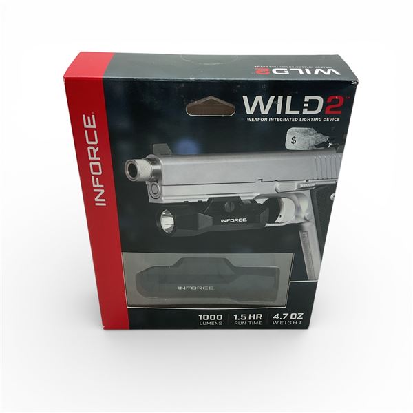 Inforce Wild 2 Weapon Integrated Lighting Device, 1000 Lumens, New