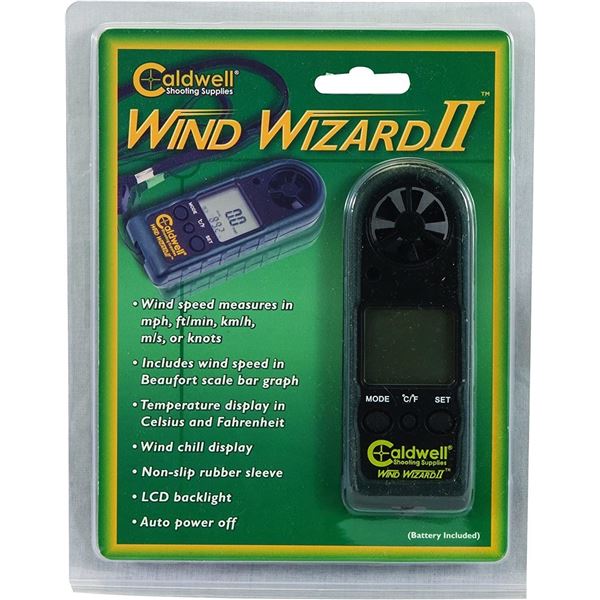 Caldwell Wind Wizard II Wind Meter, New
