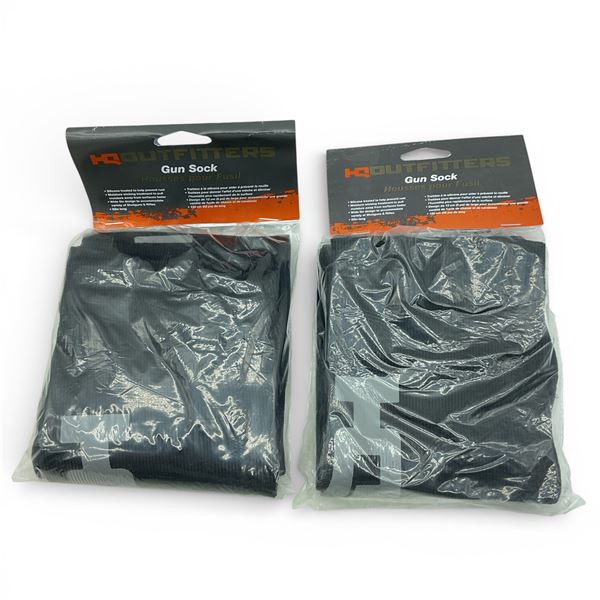 HQ Outfitters 52" Gun Sock, Black, New X 2 Qty