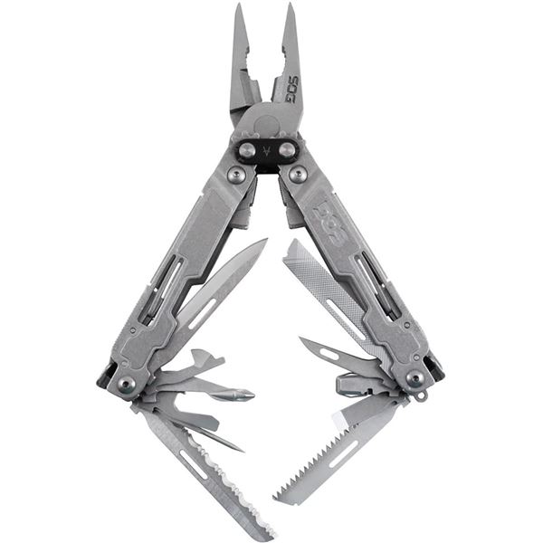 SOG Power Access 18 Tool Multi-Tool, 2.4" Blade Length, Stainless Steel Handle, New