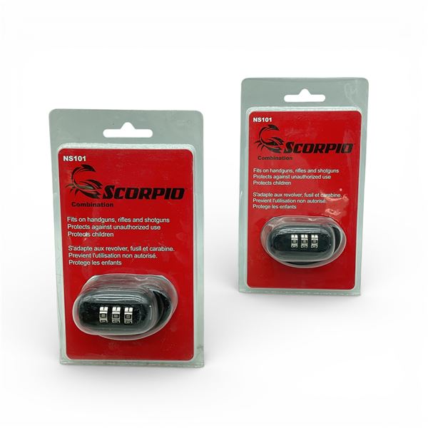 Scorpio Combination Trigger Lock, New X 2 Qty