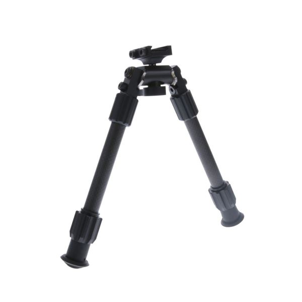 TruGlo Tac Pod Carbon Pro M-Lok/ Key-Mod Mount 6-9" Adjustable Pivoting Bipod, New