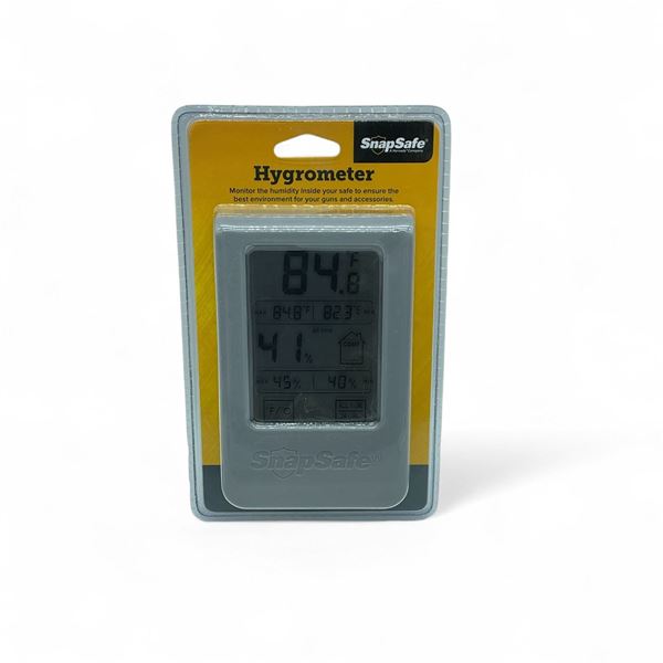 SnapSafe Hygrometer to Monitor Humidity, New