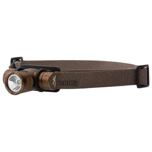 Browning Blackout Micro USB Rechargeable Headlamp, 500 Lumens, New