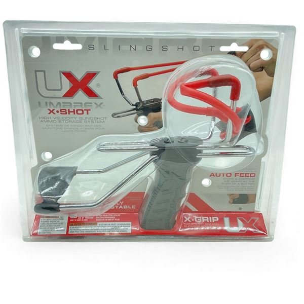 Umarex X-Shot High Velocity Slingshot with Auto Feed Store and Dispense Ammo Storage System, New
