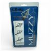 Image 1 : Muzzy One 100 Grain, 3-Blade Crossbow Broadheads, 1-1/8" Cut, 3 Pack, New